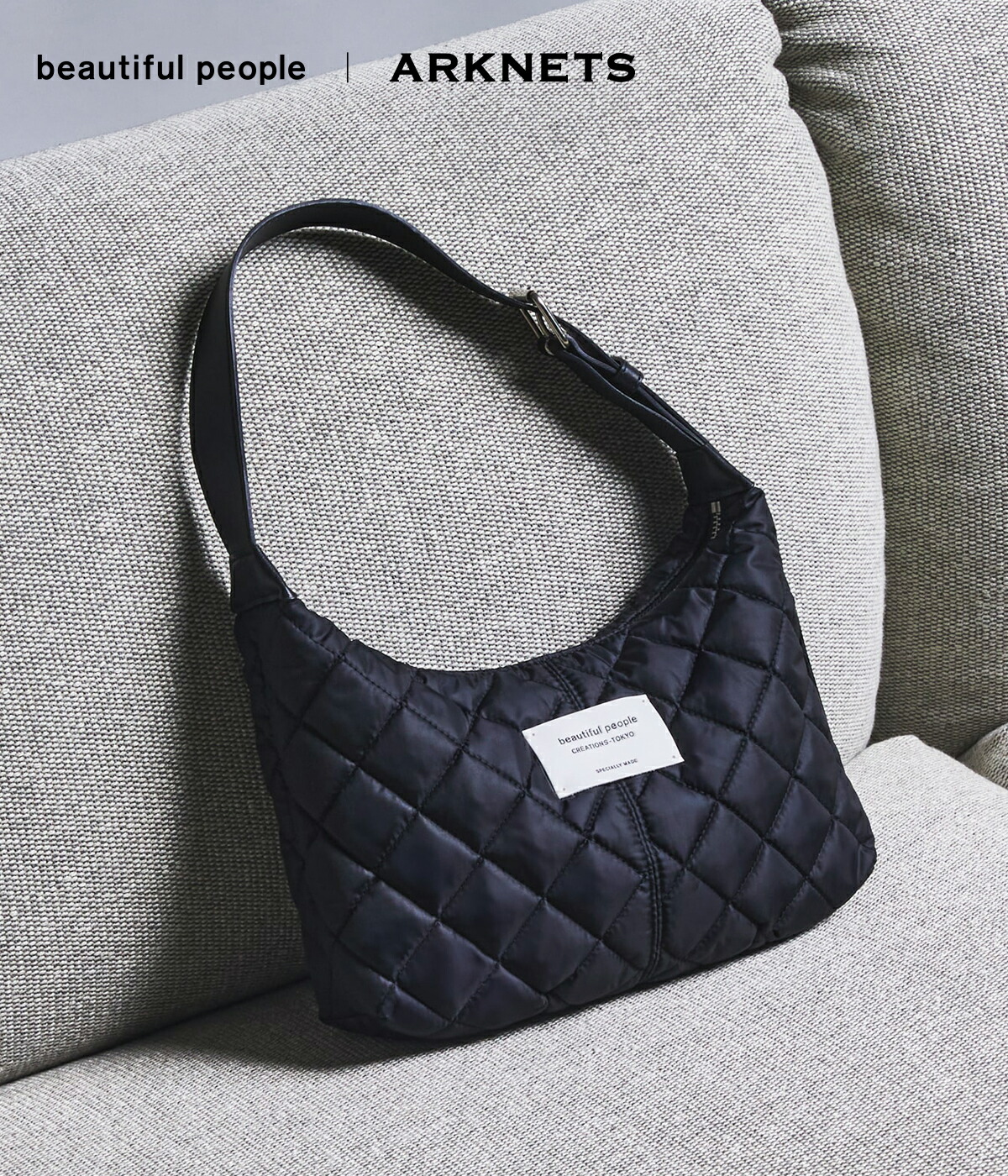 楽天市場】[送料無料]beautiful people : 別注 kilt one shoulder bag