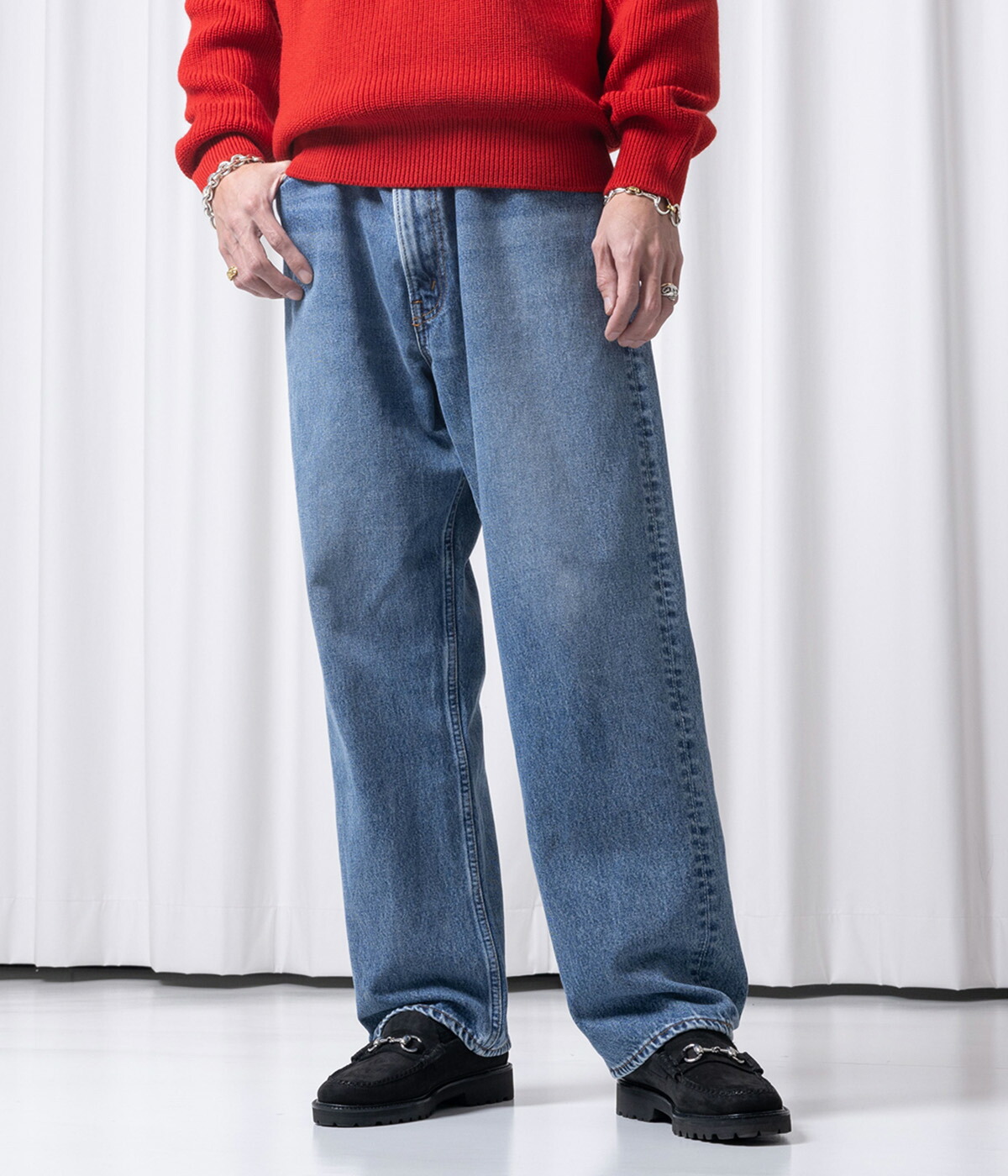 楽天市場】[送料無料]orSlow : 別注 101 DAD'S FIT DENIM PANTS USED