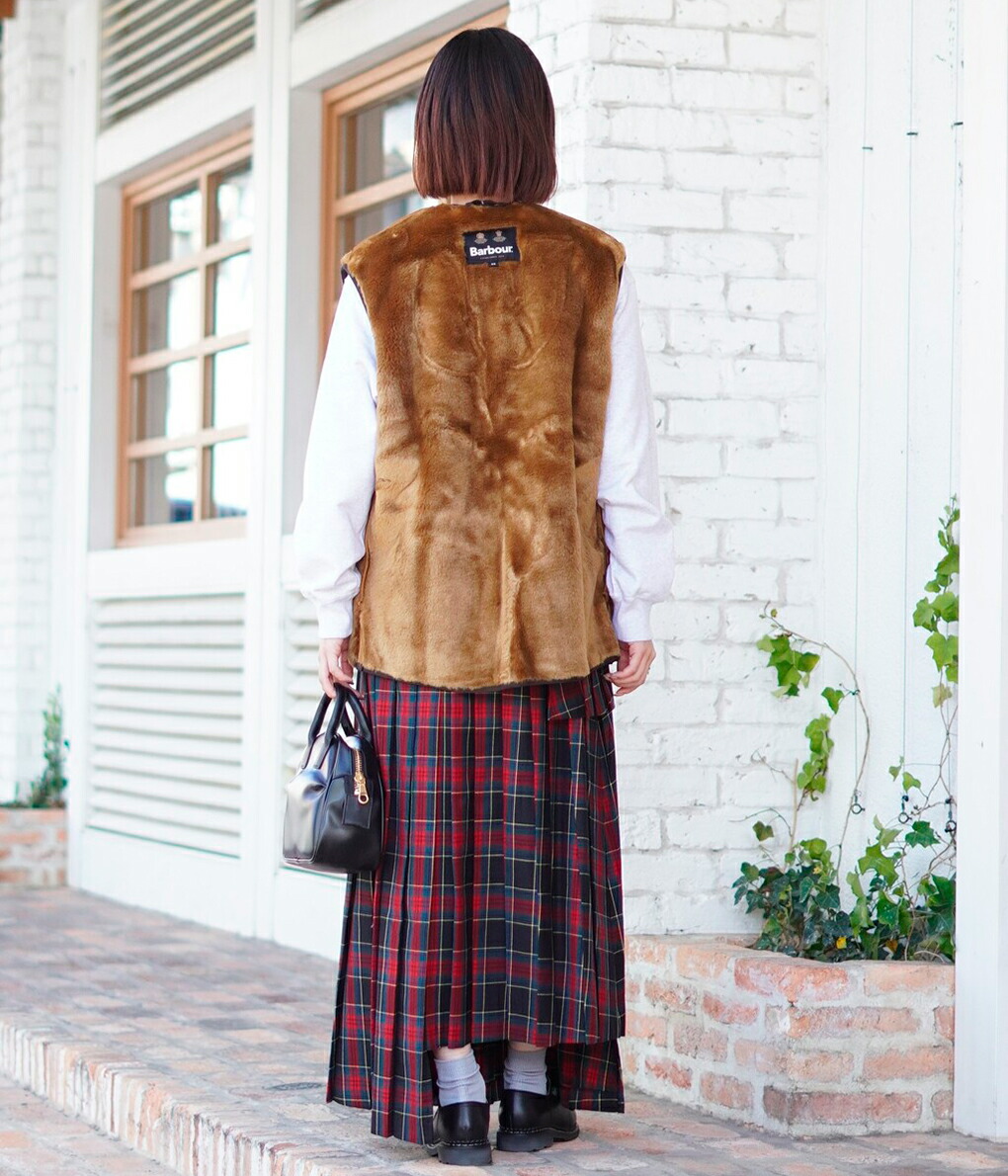 楽天市場】[送料無料]Barbour : WARM PILE WAISTCOAT ZIP-IN LINER