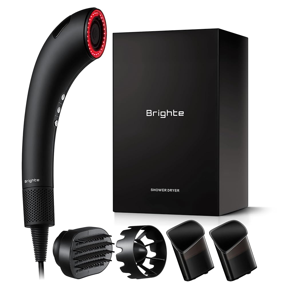 Brighte シャワードライヤーセットほぼ未使用品 ブライト シャワー
