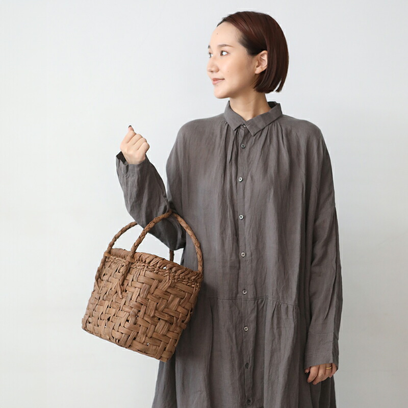 楽天市場】山葡萄かごバッグ 太網代 (大) YB-122長野県の里山で採れた