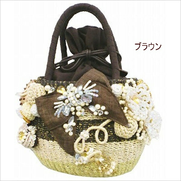 楽天市場】mahalmixage/マハルミクサージュ かごバッグ ボーダーリボン