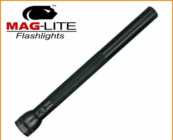 楽天市場】○○最上機種 マグライト(ブラック・黒) 6D 単1 6本