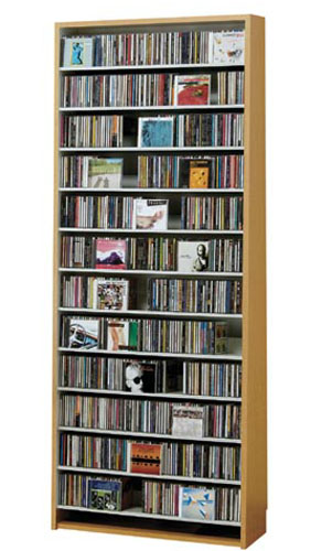 楽天市場】CDラック 棚 CD収納 収納棚 ラック スリム 壁面収納 収納