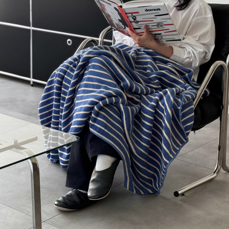 楽天市場】ストライプ ふわふわ マイクロファイバー ブランケット 200