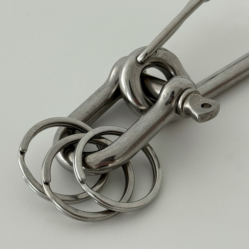 楽天市場】ステンレス製 スナップフック × ストレートシャックル