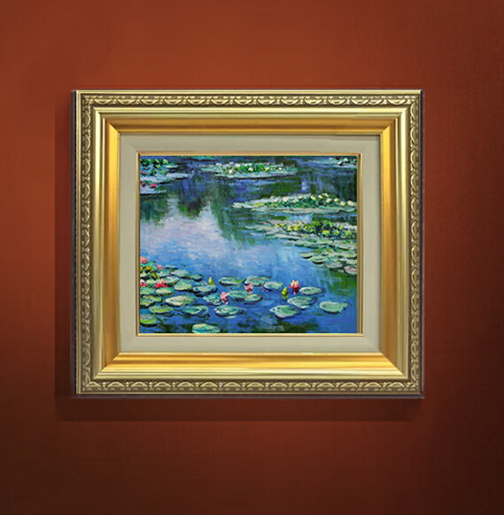 正真作品 武者小路実篤 水仙 水彩画 額縁付き