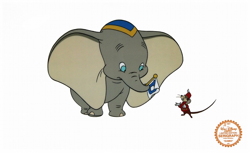 楽天市場】【レビュー特典付き】ディズニー セル画「ダンボ」額縁2種
