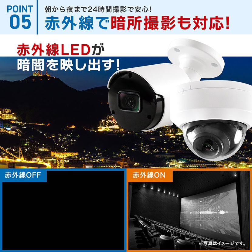 楽天市場】【防犯のプロ防犯設備士監修】1年保証 防犯カメラ セット