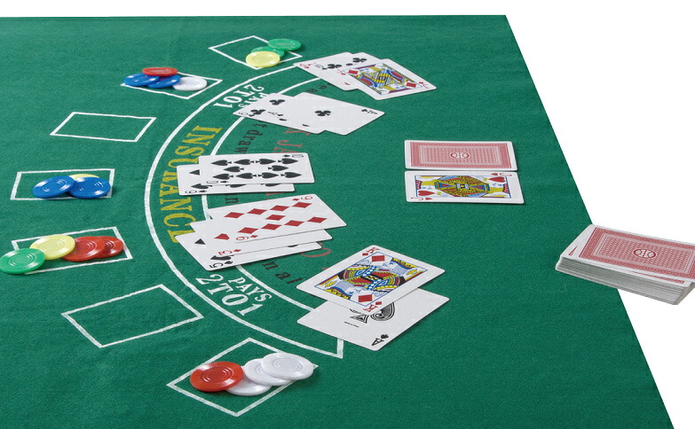 楽天市場】ブラックジャックセット トランプ カードゲーム ボード