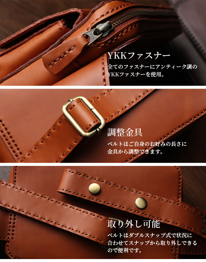 楽天市場】本革 ボディバッグ 革 ショルダーバッグ 斜めがけ ワン