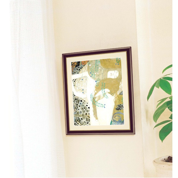 楽天市場】〔 グスタフ・クリムトの代表作 〕 F6号 水蛇1 クリムト展