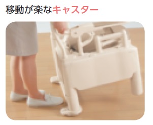 楽天市場】アロン化成 安寿 ポータブルトイレ FX-CP-C ちびくまくん