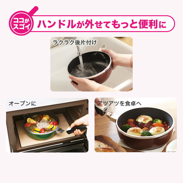 楽天市場】フライパン オールパンゼロ 22cm ショコラ IH ガス火 対応