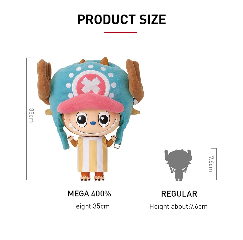 楽天市場】☆正規品☆ Pop Mart Mega Labubu x One Piece Tony Tony
