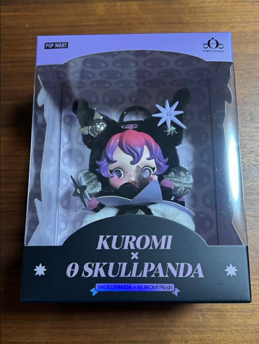 楽天市場】☆正規品☆ Pop Mart Skullpanda x Kuromi Plush スカル