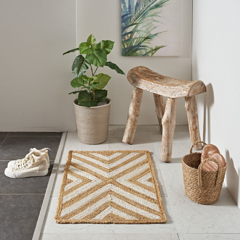 楽天市場】玄関マット ラグ ジュートラグ 幅80cm 50×80 長方形 約 W