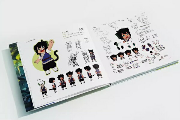 楽天市場】イラスト集/ 羅小黒戦記 大電影 官方設定集 中国版 THE