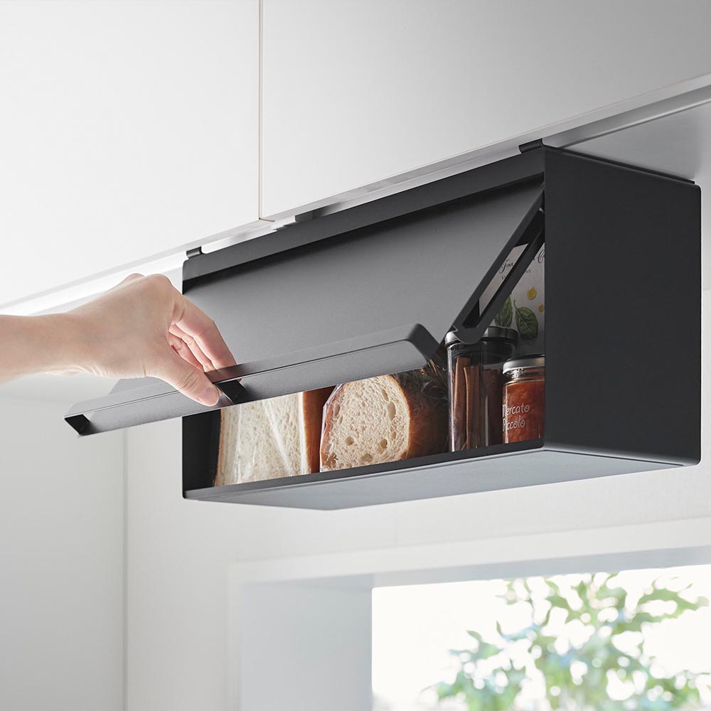 楽天市場】【レビュー特典あり】[ tower 戸棚下ブレッドケース タワー