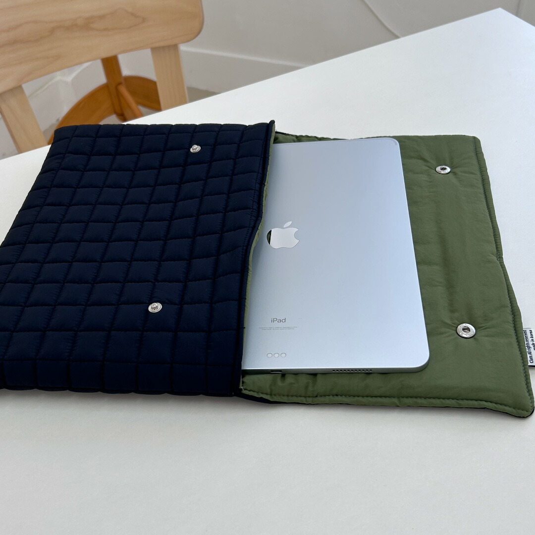 楽天市場】【Clam正規販売店】ClamTablet case Square Navy 12インチ