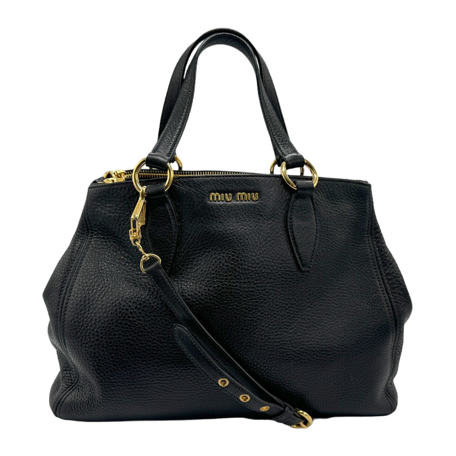 楽天市場】ミュウミュウ MIUMIU ショルダーバッグ ハンドバッグ レザー