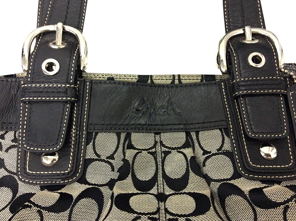 楽天市場】【中古】コーチ COACH トートバック シグネチャー ソーホー