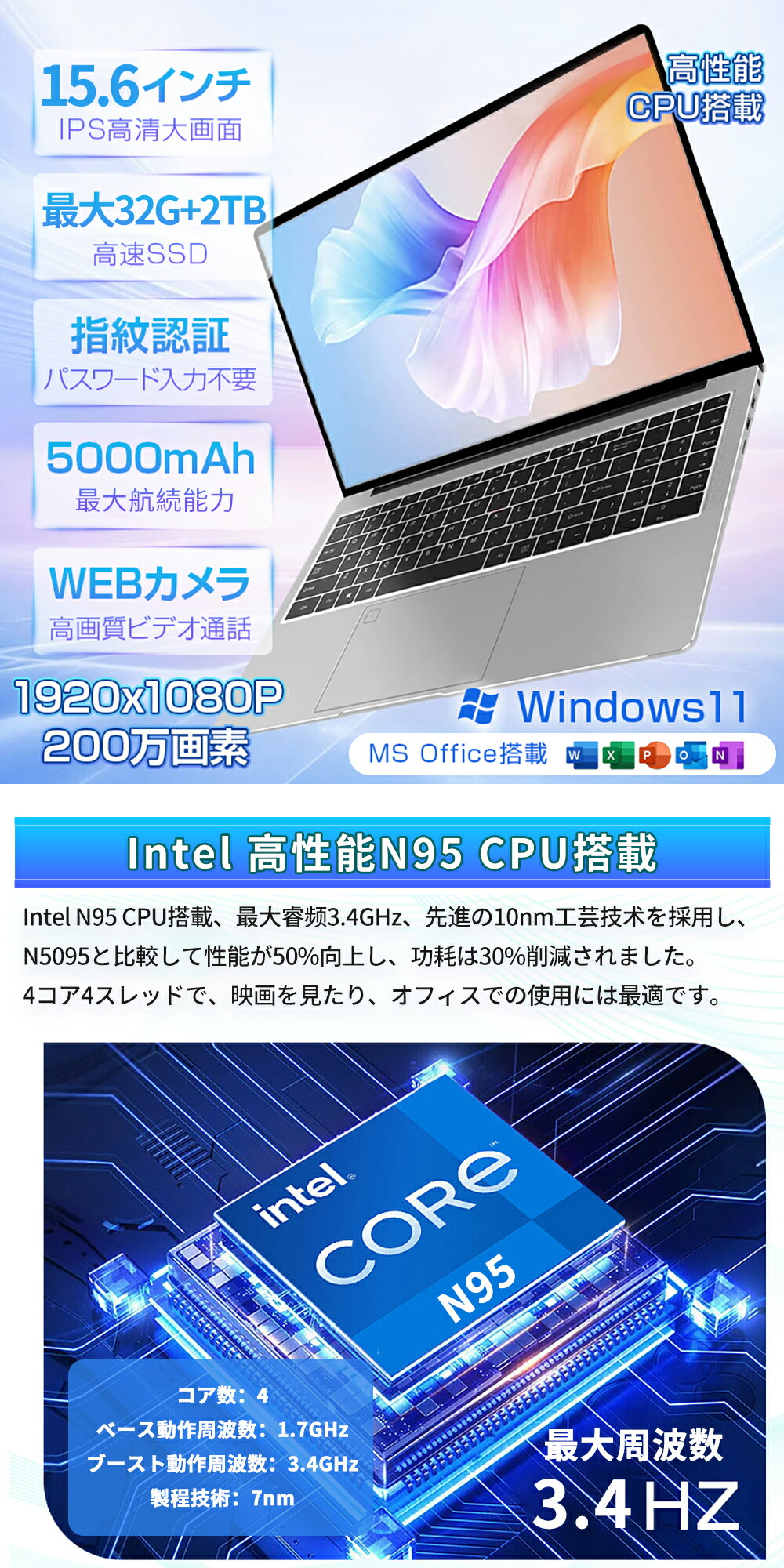 楽天市場】「新品・office付き」ノートパソコン office付き 新品 第13