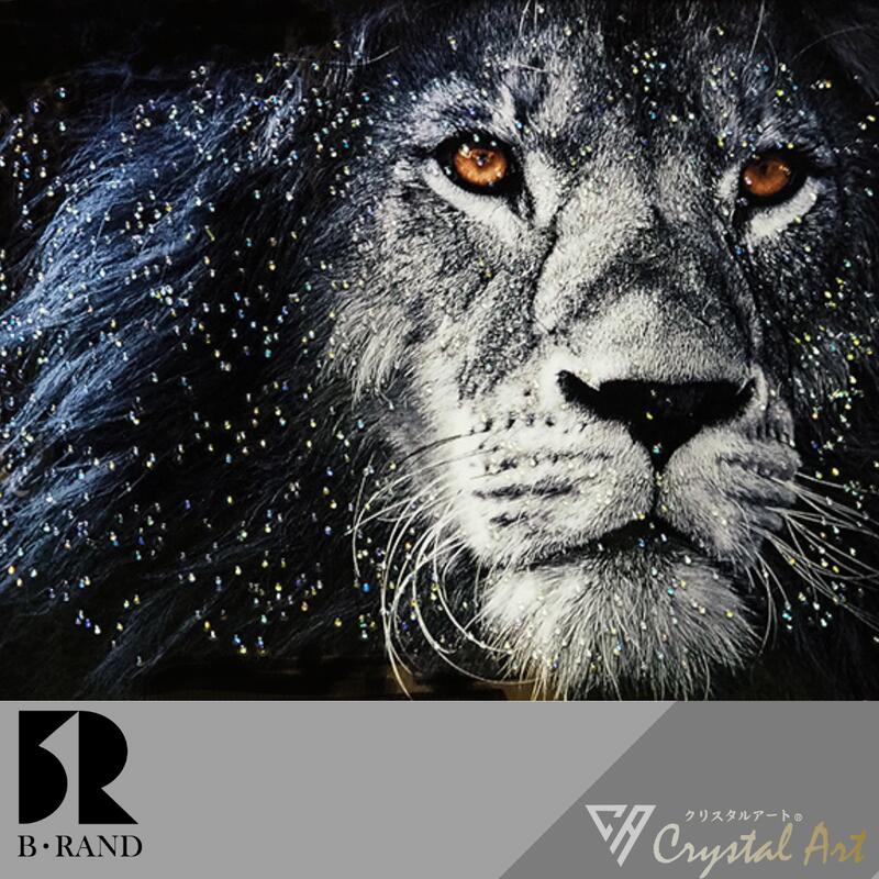 楽天市場】クリスタルアート モノクロ 80.5x50cm おしゃれ かっこいい