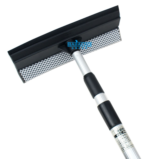 楽天市場】アルミ伸縮式ロングウインドクリーナー( ベランダ 窓拭き