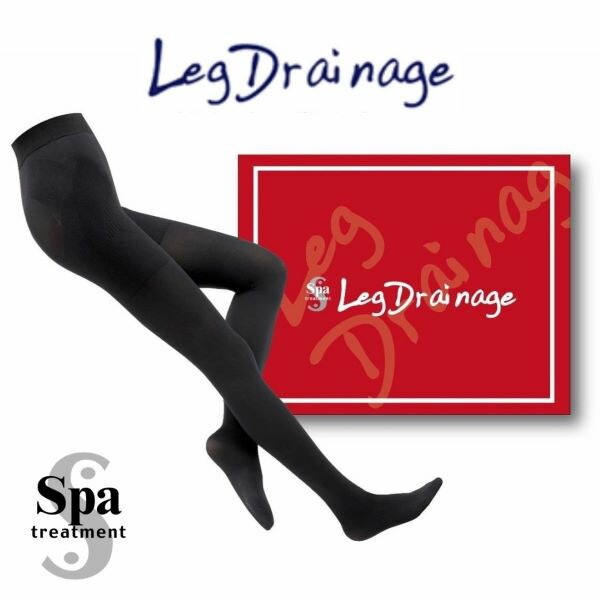 楽天市場】スパトリートメント レッグドレナージュ タイツ （ブラック