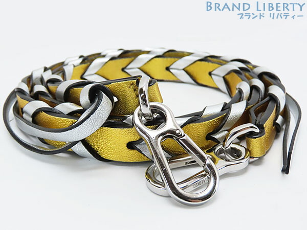 楽天市場】【美品】ロエベ LOEWE ブレイデッド ストラップ ショルダー