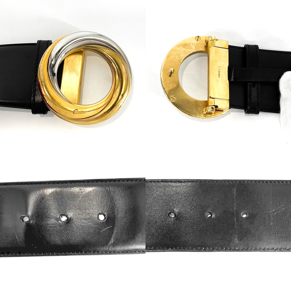 楽天市場】カルティエ ベルト レディース トリニティ 革 シンプル 太め