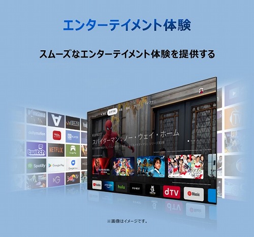 楽天市場】テレビ 55インチ TCL 55P69B 55V型 液晶テレビ ブラック 4K