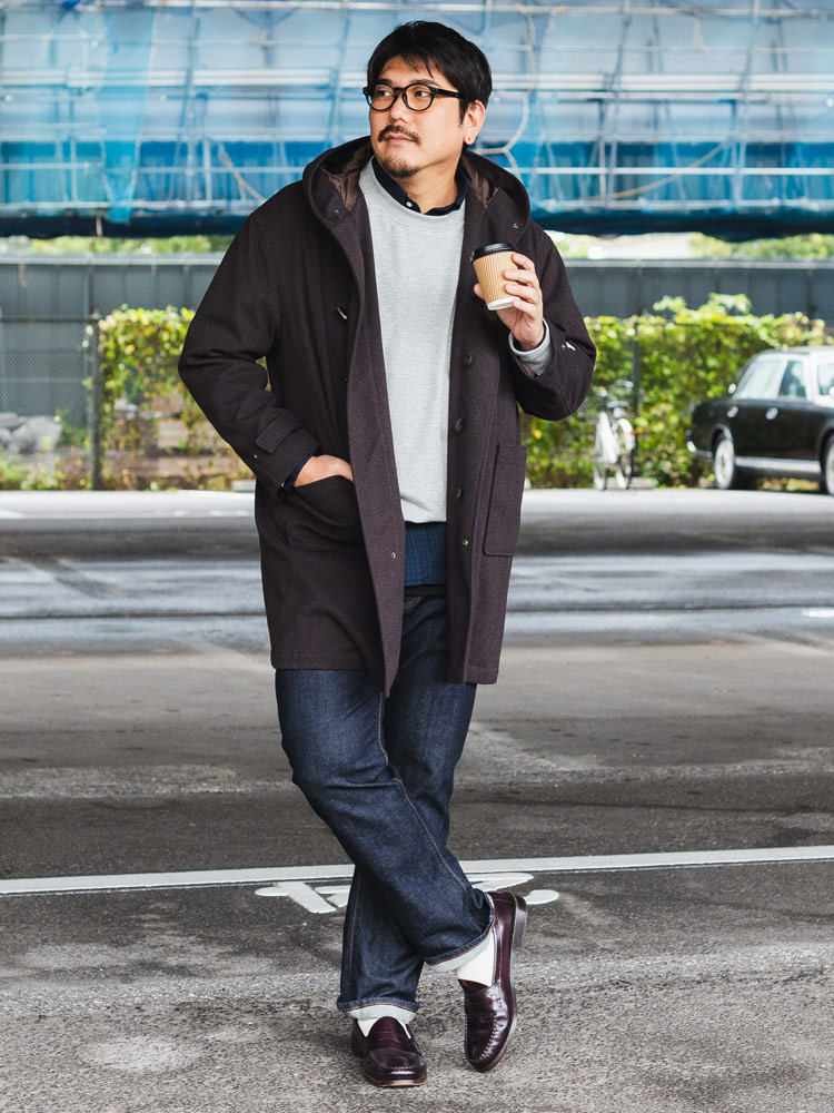 楽天市場】【ネイビー X1のみ】ダッフルコート メンズ 大きいサイズ 3L