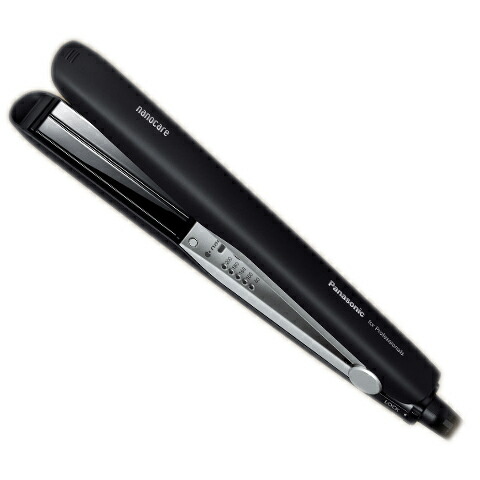 楽天市場】パナソニック eh-hs0j-k ストレートアイロン ナノケア
