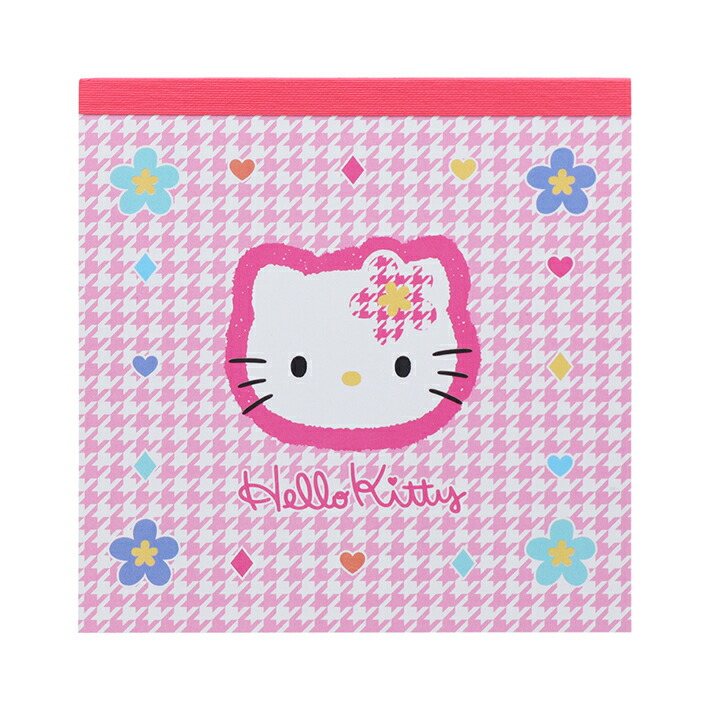 楽天市場】ハローキティ スクエアメモ Y2K柄 4901770742519 [M便 1/4