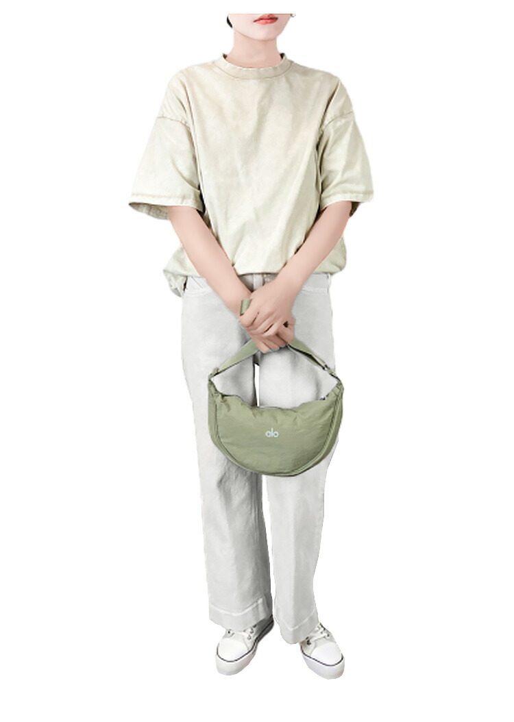 楽天市場】alo yoga アロヨガ ハーフムーン型ボディバッグ 斜め掛け