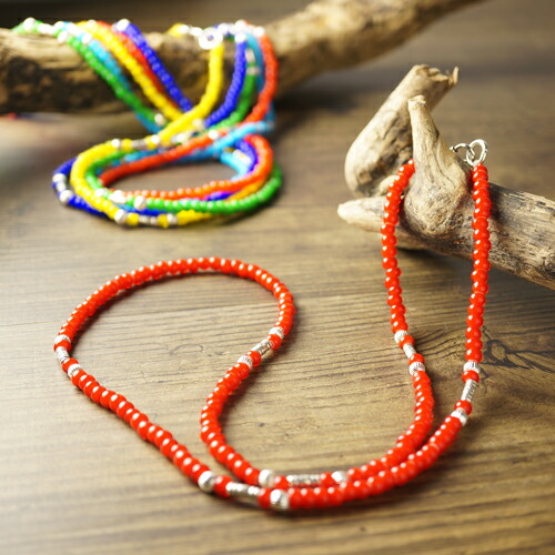 楽天市場】ホワイトハート ロングネックレス コンビCネックレス