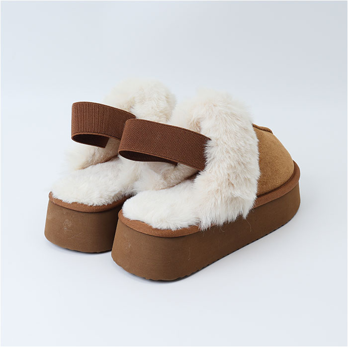 楽天市場】ボア サンダル レディース 通販 フェイクムートンサンダル