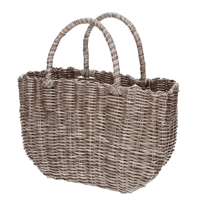 楽天市場】かごバッグ ビニール 通販 トート カゴバッグ ビニール