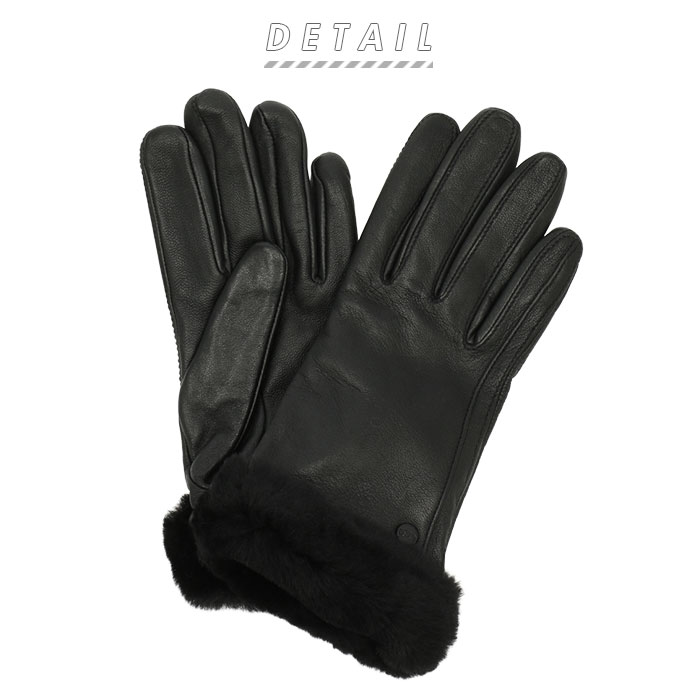 楽天市場】UGG 手袋 レディース 通販 革 シープスキン 伝導性レザー