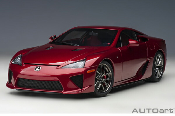 楽天市場】オートアート 1／18 レクサス lc500 メタリックレッドの通販