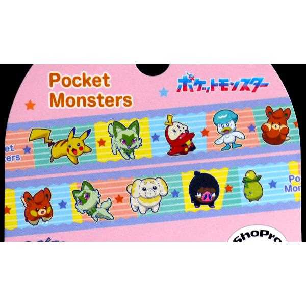 楽天市場】マスキングテープ ポケモンA 1.5cm×長さ3m (100円ショップ
