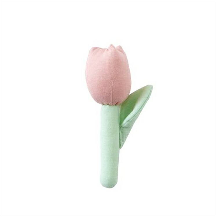 楽天市場】organic チューリップのラトル おはなのラトル お花 花型