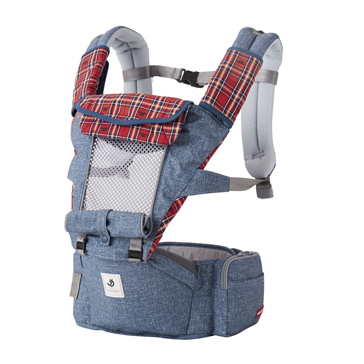 楽天市場】ミキハウス × ポグネー ヒップシート キャリア 限定