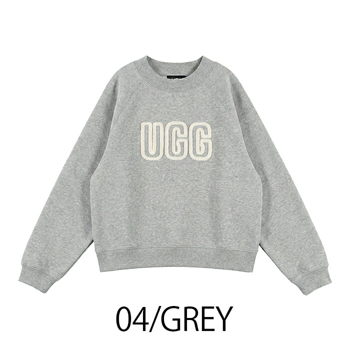 楽天市場】UGG アグ スウェット レディース クルーネック LOGO
