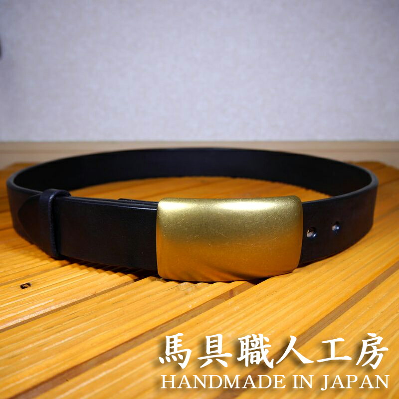 Chörds; D.A.L. LEATHER BELT 真鍮レザーベルトブラック Chörds