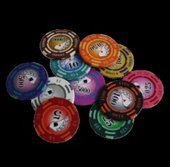 楽天市場】【 本場 カジノ 仕様 クレイ 製 カジノチップ ポーカー