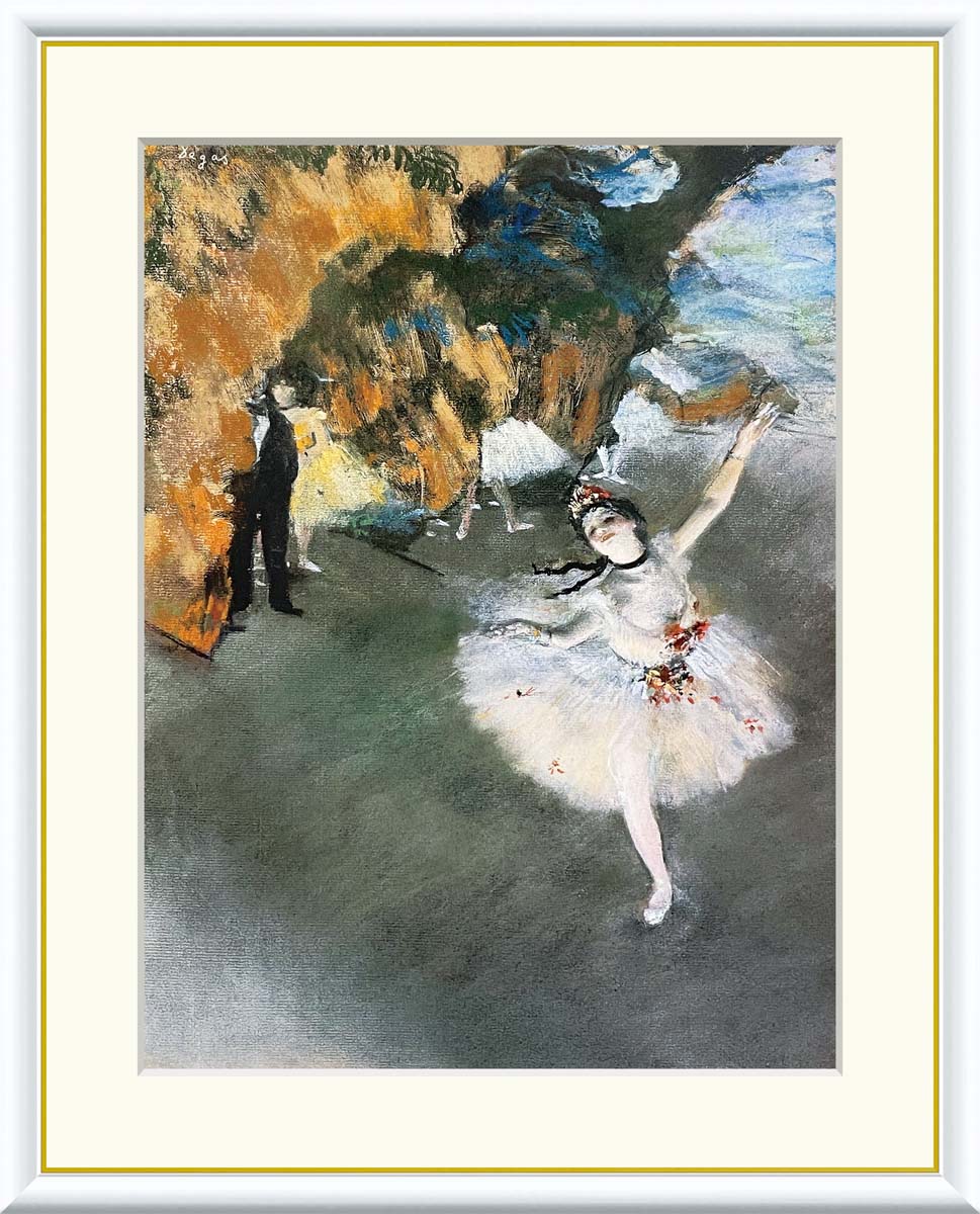 楽天市場】有名 画家 ドガ 「 舞台の踊り子 」 エドガー・ドガ j1-161