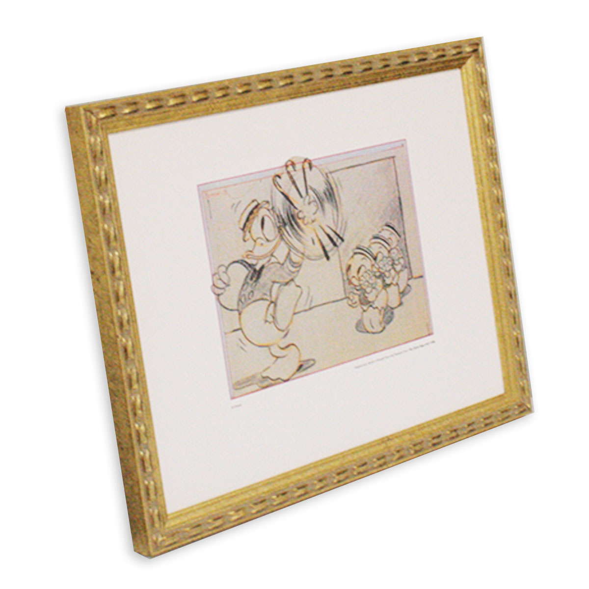 楽天市場】額入りポスター アンティーク ディズニー ドナルド ドナルド